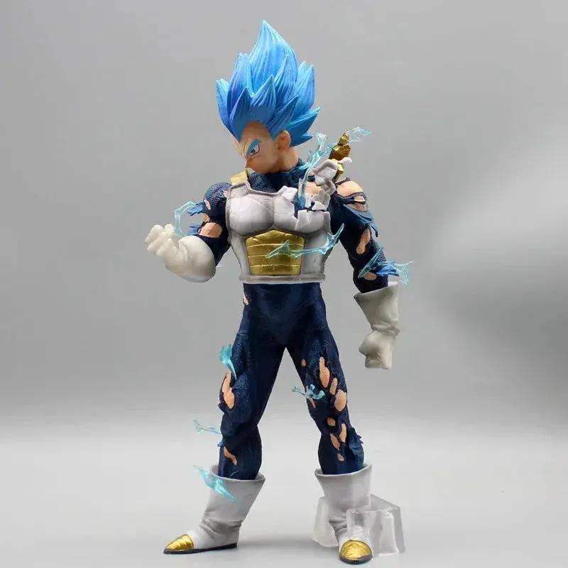 Super Saiyan Blue Vegeta Anime Figure, Dragon Ball Super Action Figurines PVC Statue 26.5 CM - ToylandEU