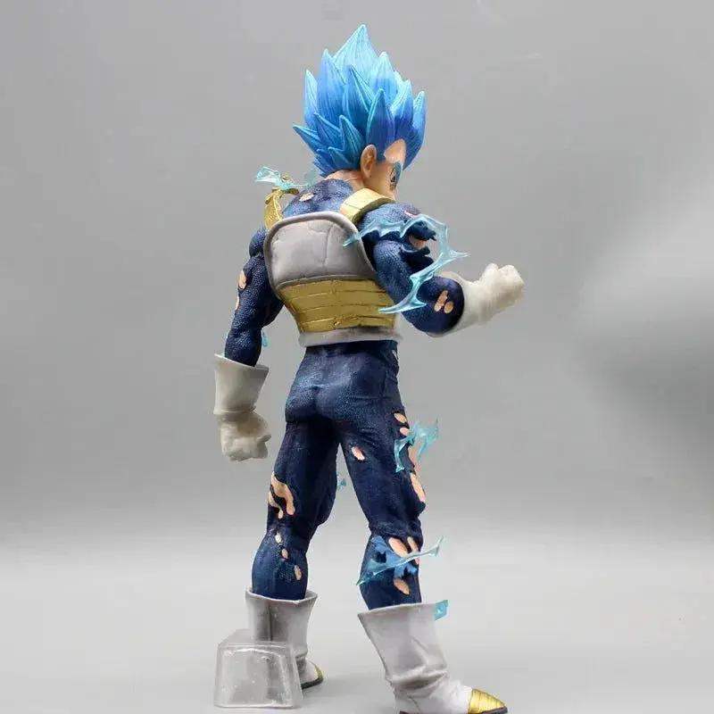Super Saiyan Blue Vegeta Anime Figure, Dragon Ball Super Action Figurines PVC Statue 26.5 CM - ToylandEU
