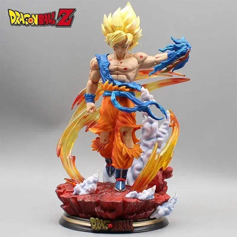 Super Saiyan Goku Dragon Ball Z Highly Detailed Action Figure - ToylandEU