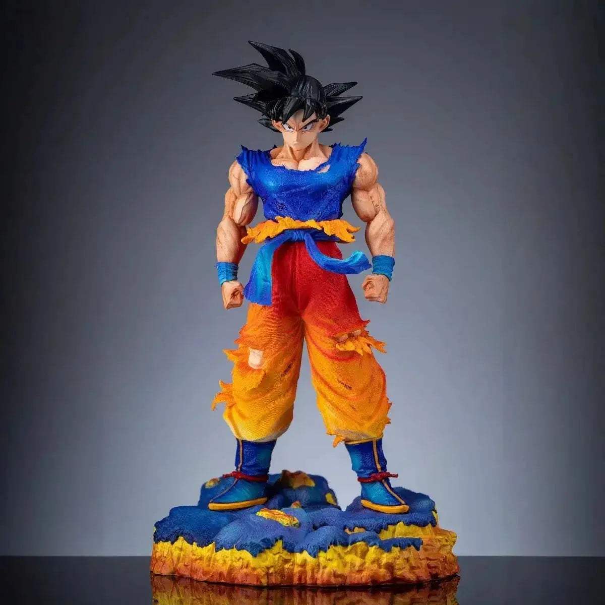 Dragon Ball Z Goku Figure With Switchable Heads 35cm - ToylandEU