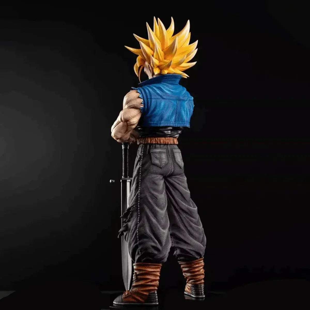 Super Saiyan Trunks Anime Figure, Dragon Ball Z Action Figurines PVC Statue 25 CM - ToylandEU
