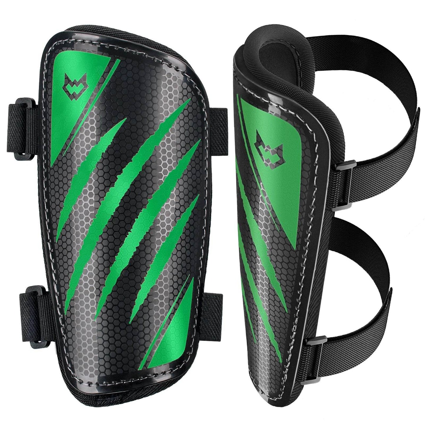 Super Soccer Shin Guards Double Adjustable Straps Kids - ToylandEU