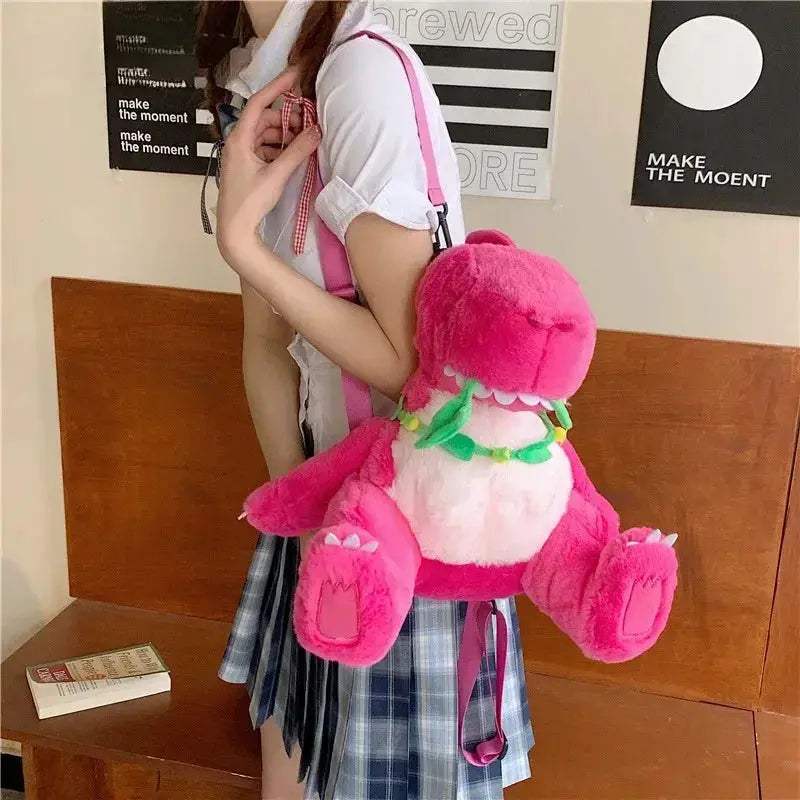 Super Soft Dinosaur Plush Backpack Kawaii Crossbody Bag For Kids - ToylandEU