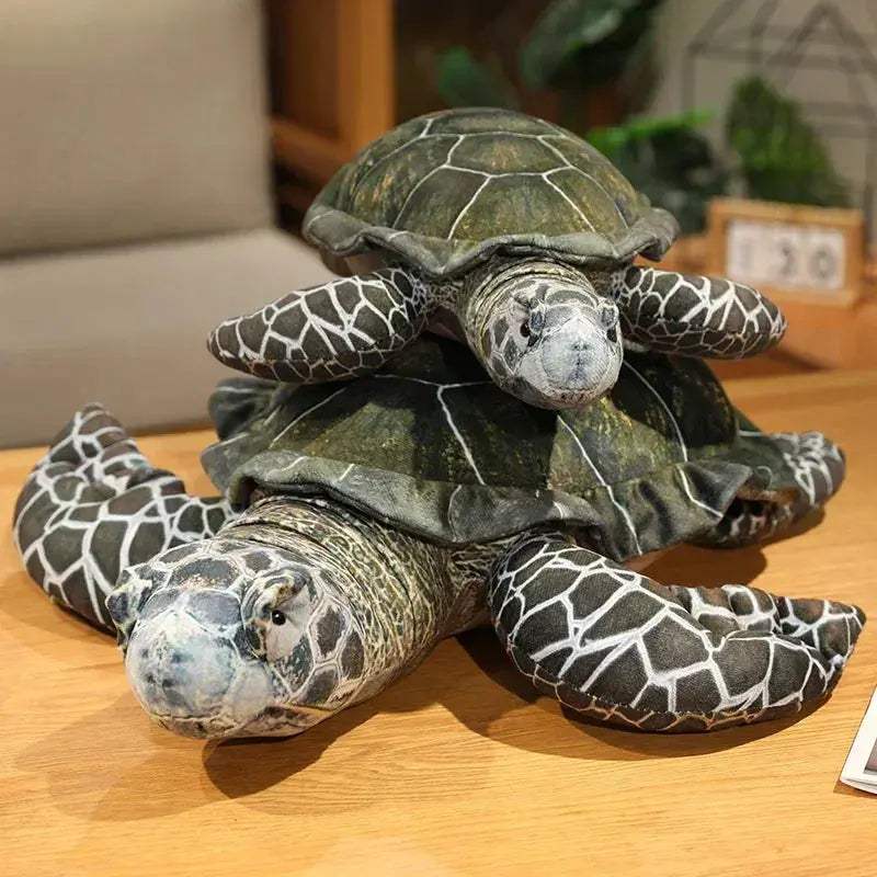 Super Soft Sea Turtle Plush Toy Cushion For Kids Everyday - ToylandEU