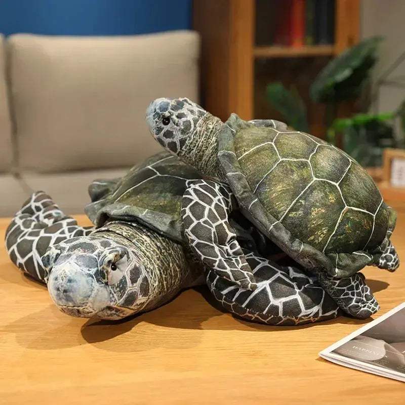 Super Soft Sea Turtle Plush Toy Cushion For Kids Everyday - ToylandEU