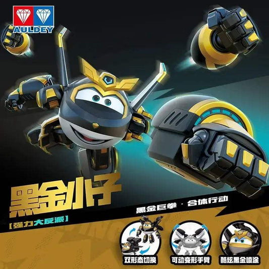 Super Wings Anime Figurine Transformation Robot Desktop Model In Stock - ToylandEU