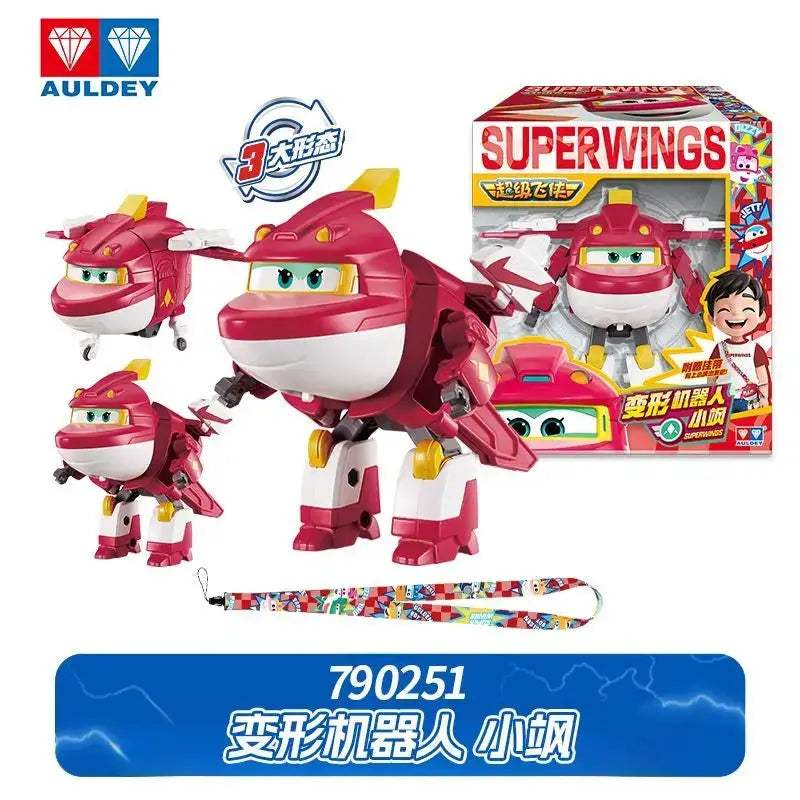 Super Wings Anime Figurine Transformation Robot Desktop Model In Stock - ToylandEU
