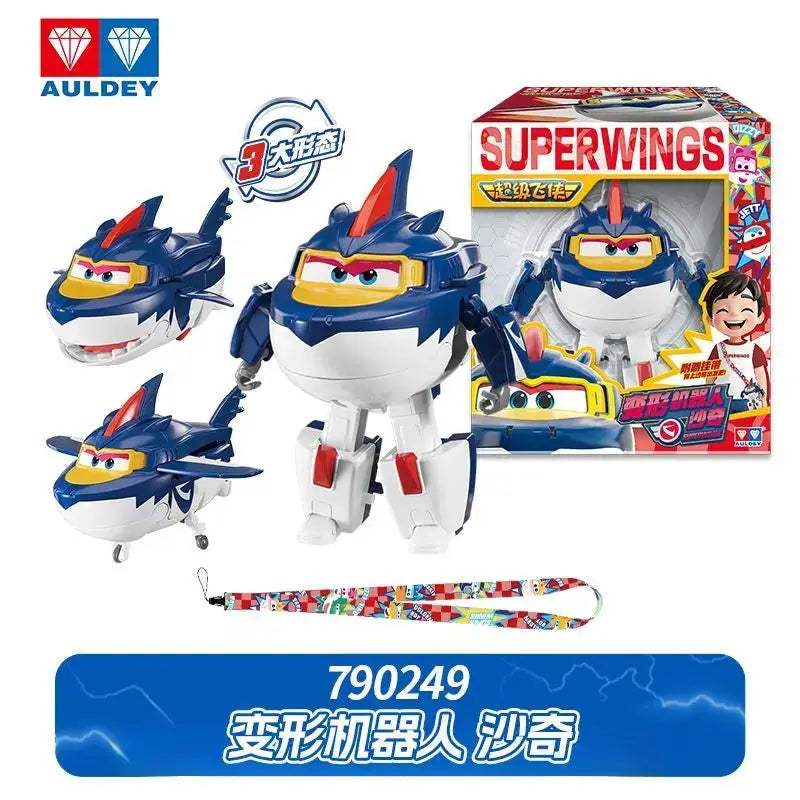 Super Wings Anime Figurine Transformation Robot Desktop Model In Stock - ToylandEU