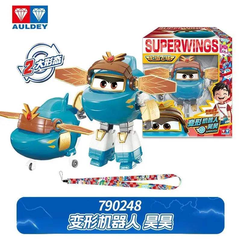 Super Wings Anime Figurine Transformation Robot Desktop Model In Stock - ToylandEU
