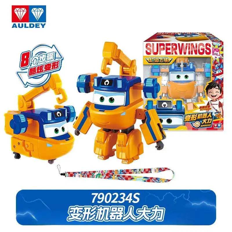 Super Wings Anime Figurine Transformation Robot Desktop Model In Stock - ToylandEU