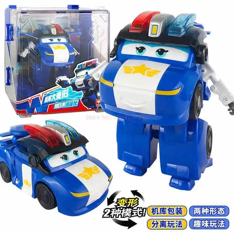 Super Wings Large Transformation Robot Action Figure Toy - ToylandEU