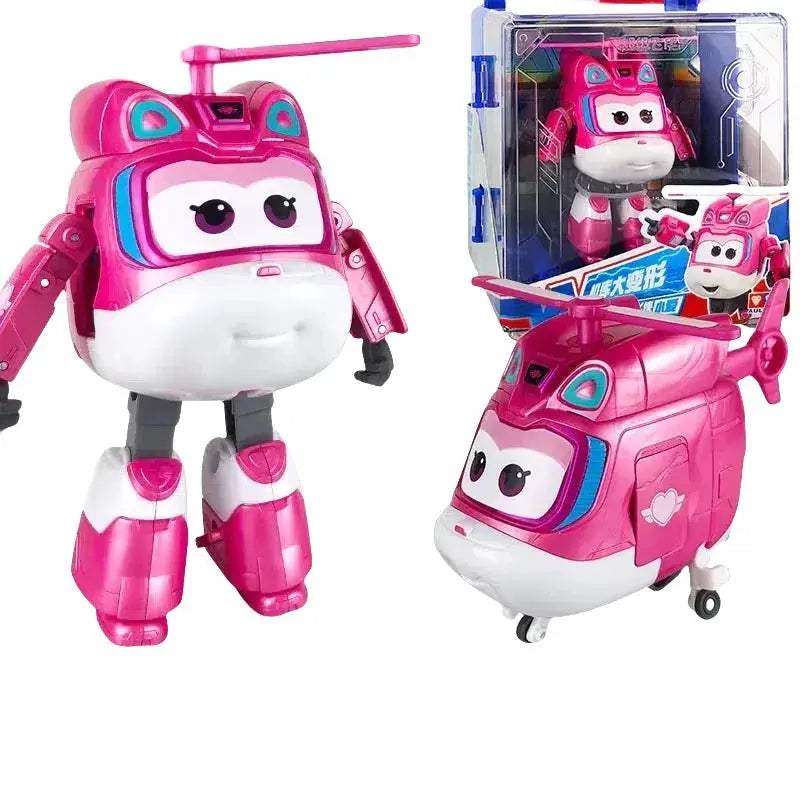 Super Wings Large Transformation Robot Action Figure Toy - ToylandEU