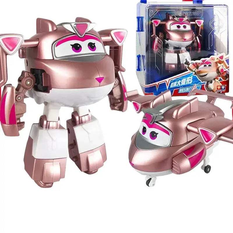 Super Wings Large Transformation Robot Action Figure Toy - ToylandEU
