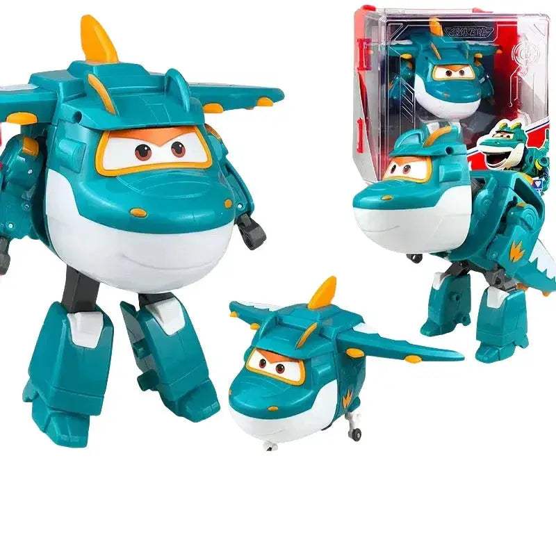 Super Wings Large Transformation Robot Action Figure Toy - ToylandEU