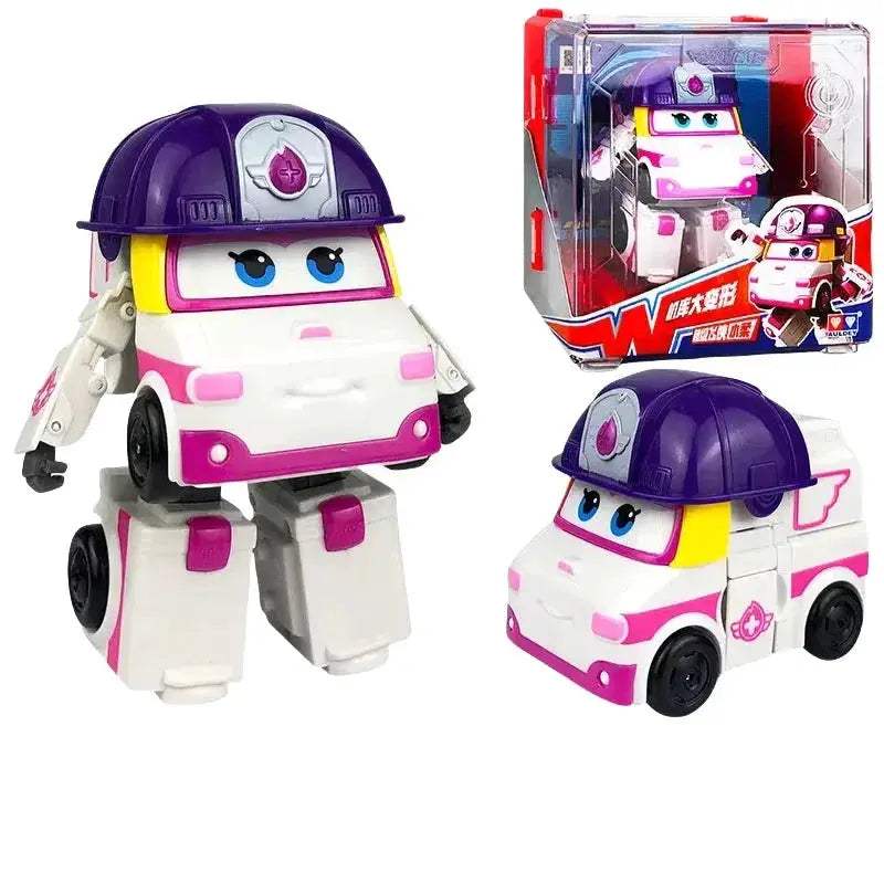 Super Wings Large Transformation Robot Action Figure Toy - ToylandEU