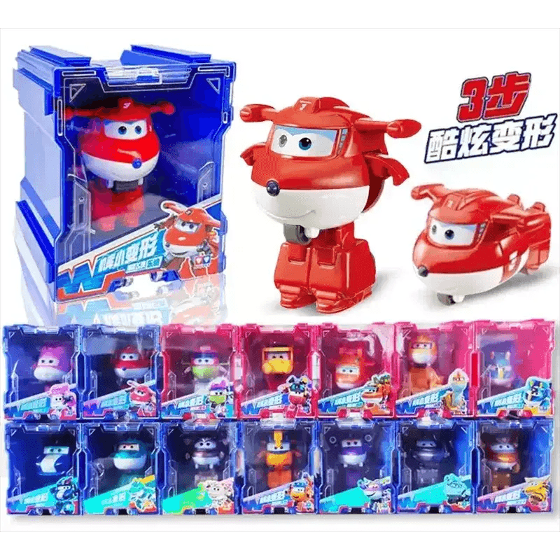 Super Wings Mini Transforming Robot Plane In 3 Steps - ToylandEU