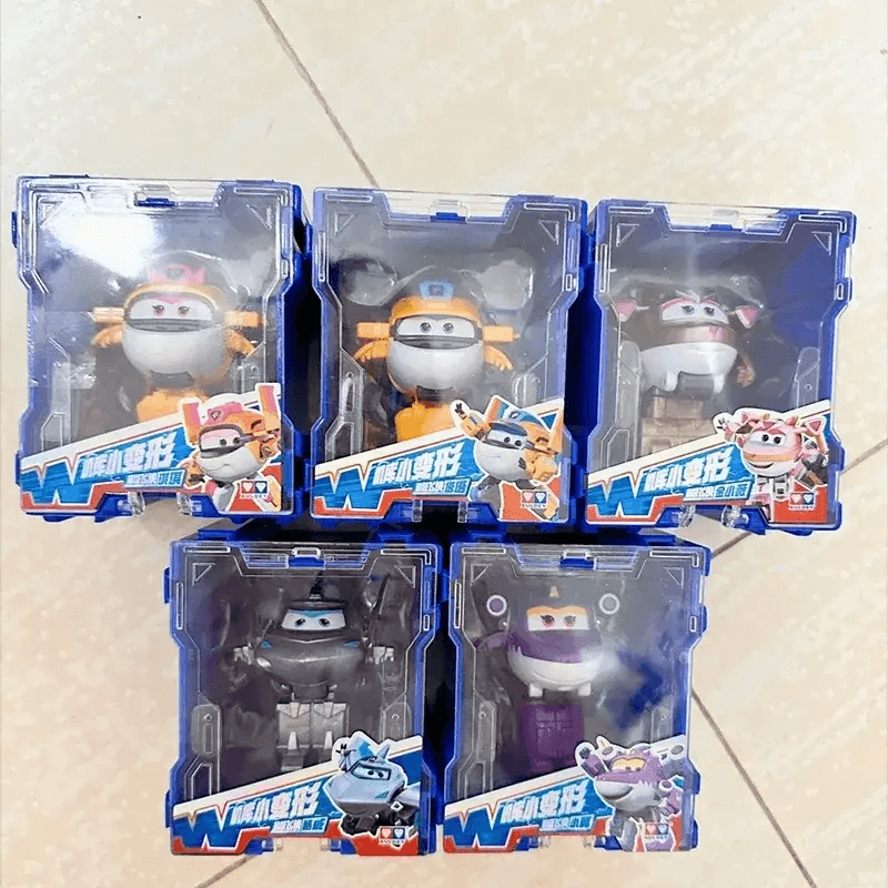 Super Wings Mini Transforming Robot Plane In 3 Steps - ToylandEU