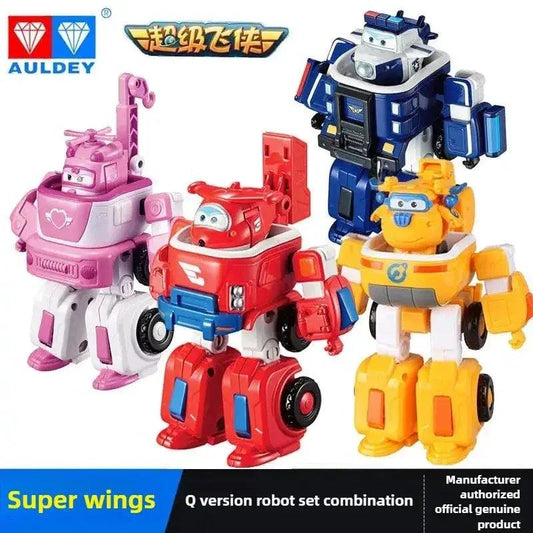  Super Wings Police Transforming Robot Action Figure Pro -  ToylandEU™