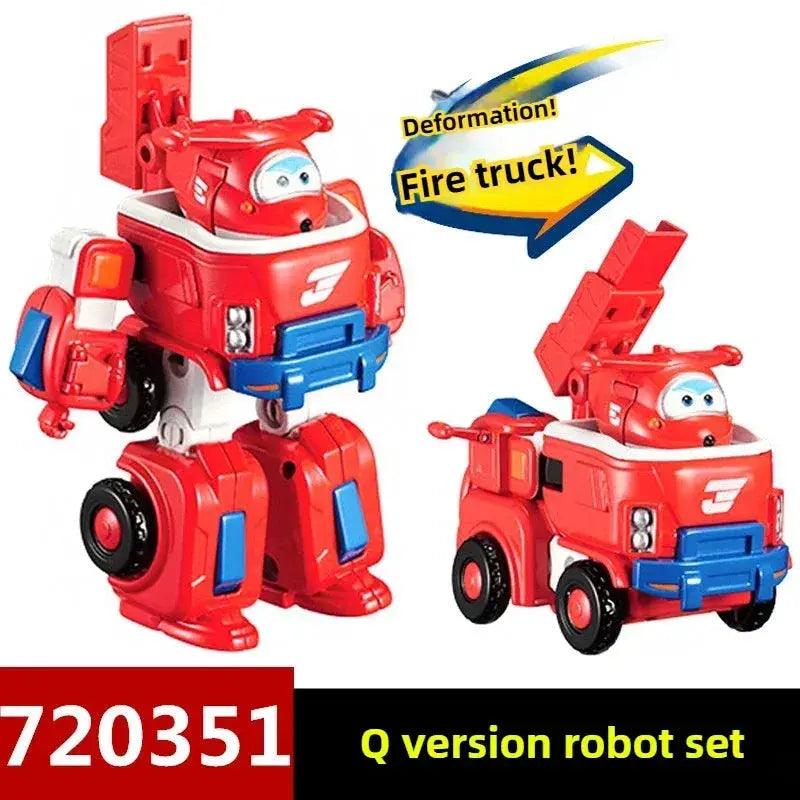  Super Wings Police Transforming Robot Action Figure Pro -  ToylandEU™