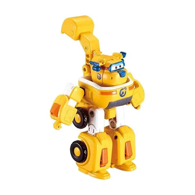 Super Wings Police Transforming Robot Action Figure Rescue Fire Truck - ToylandEU