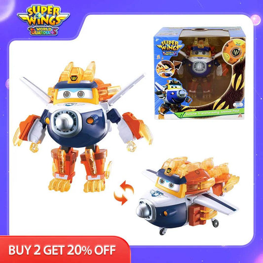 Super Wings S6 Deluxe Paul 6 Inch Adaptable Toy - ToylandEU