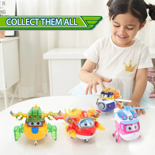 Super Wings S6 Deluxe Paul 6 Inch Adaptable Toy - ToylandEU