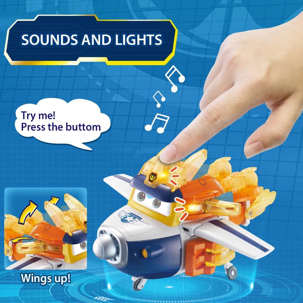 Super Wings S6 Deluxe Paul 6 Inch Adaptable Toy - ToylandEU