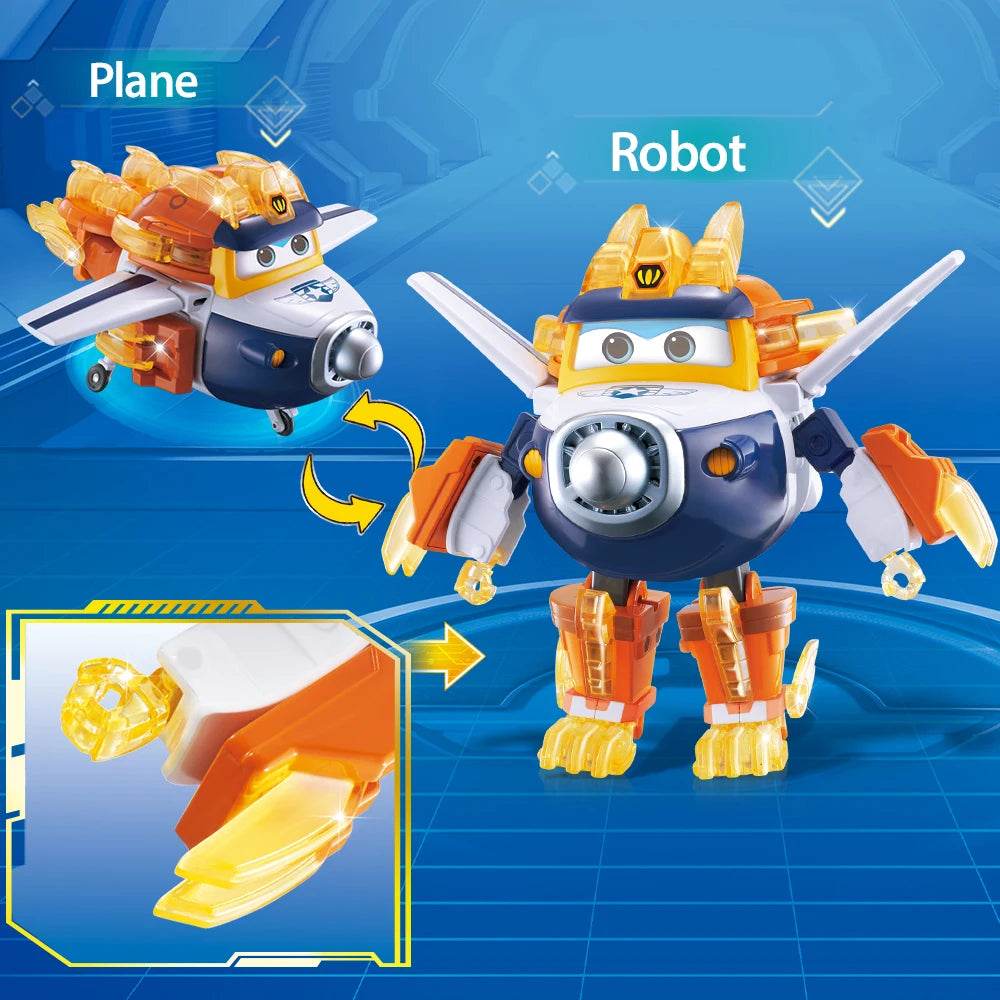 Super Wings S6 Deluxe Paul 6 Inch Adaptable Toy - ToylandEU