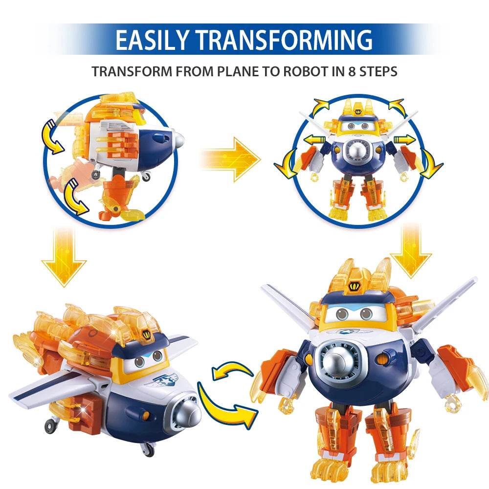 Super Wings S6 Deluxe Paul 6 Inch Adaptable Toy - ToylandEU