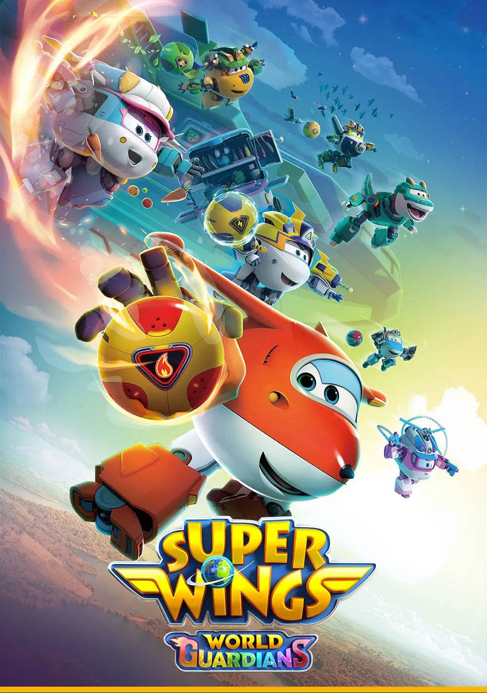 Super Wings S6 Deluxe Paul 6 Inch Adaptable Toy - ToylandEU
