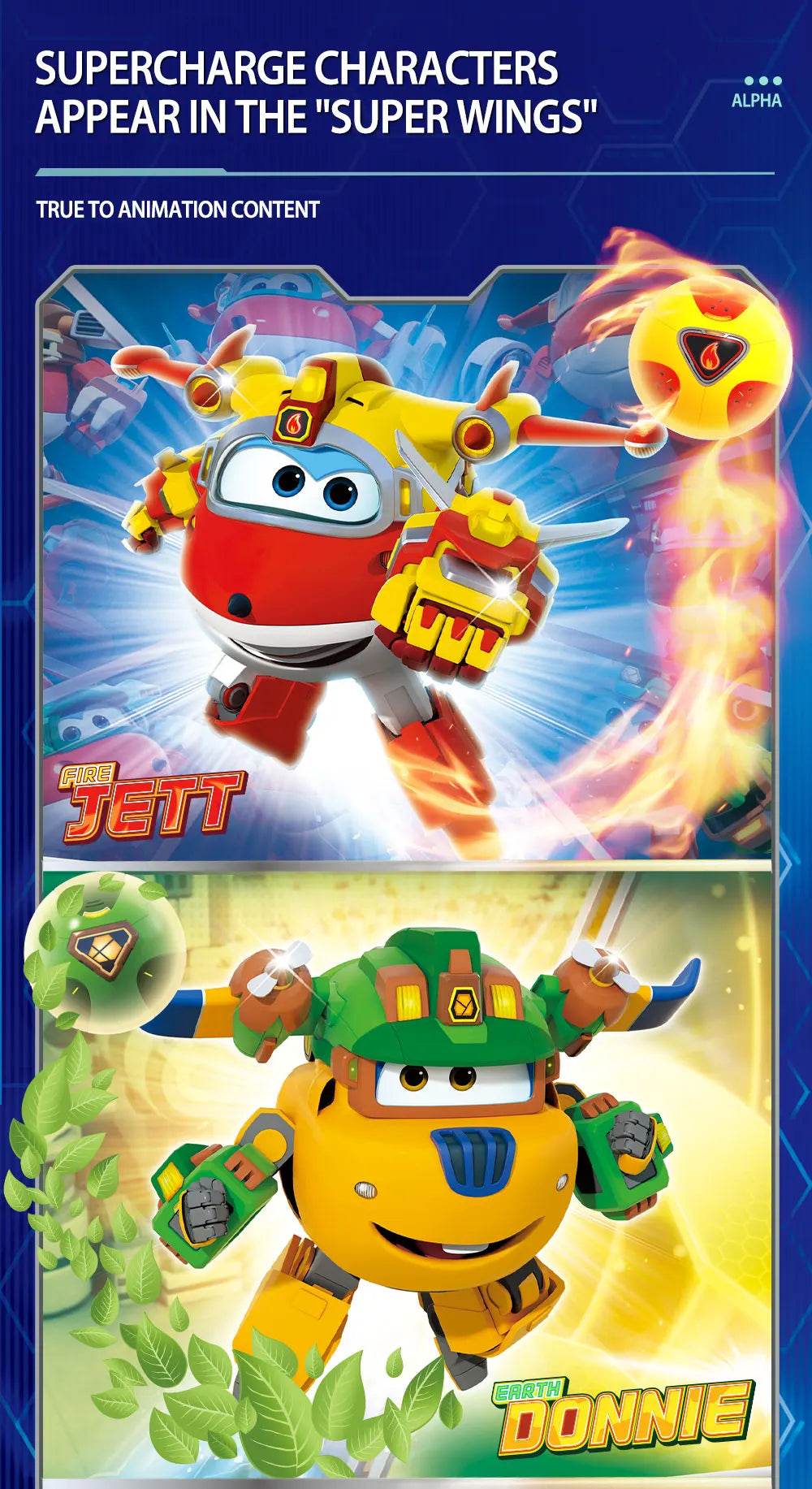 Super Wings S6 Deluxe Paul 6 Inch Adaptable Toy - ToylandEU