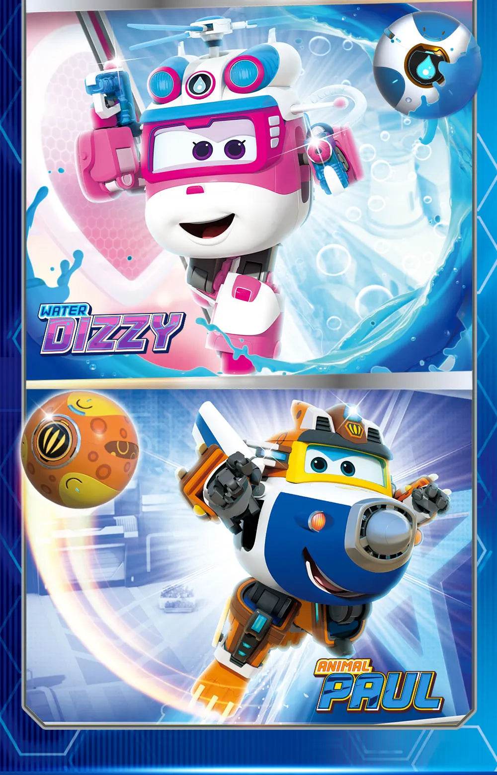 Super Wings S6 Deluxe Paul 6 Inch Adaptable Toy - ToylandEU