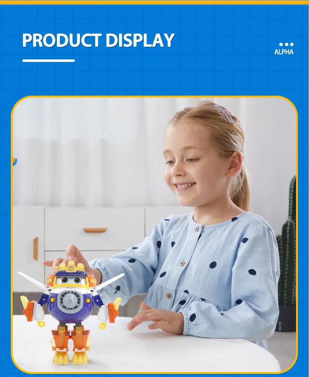Super Wings S6 Deluxe Paul 6 Inch Adaptable Toy - ToylandEU