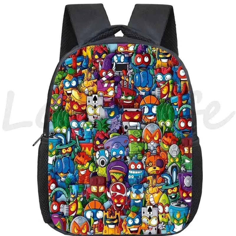  Super Zings Cartoon Backpack Durable School Bag -  ToylandEU™