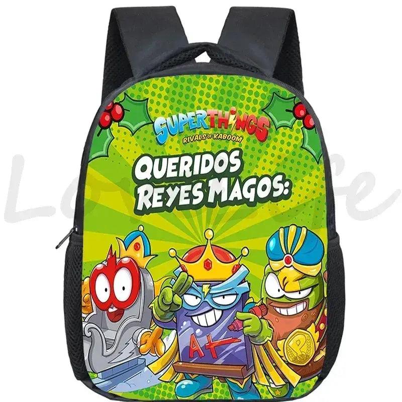  Super Zings Cartoon Backpack Durable School Bag -  ToylandEU™