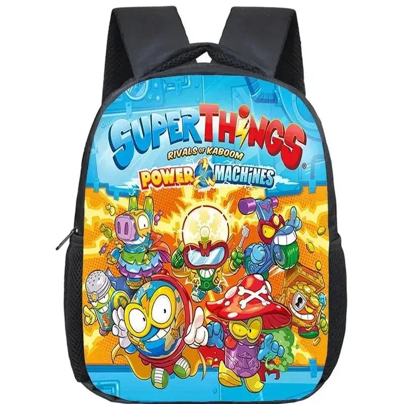  Super Zings Cartoon Backpack Durable School Bag -  ToylandEU™