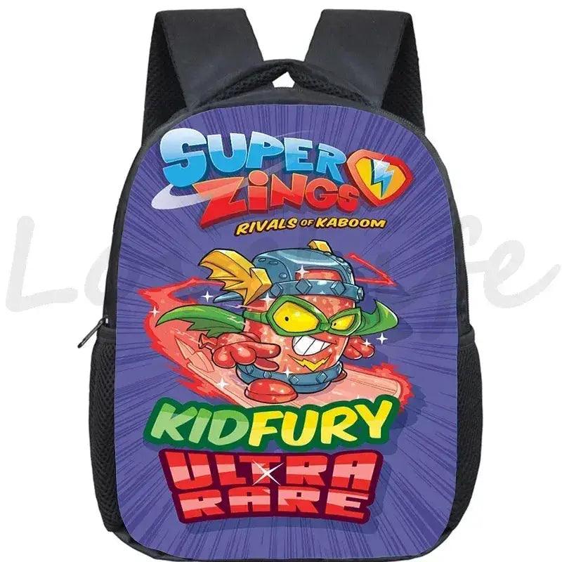  Super Zings Cartoon Backpack Durable School Bag -  ToylandEU™