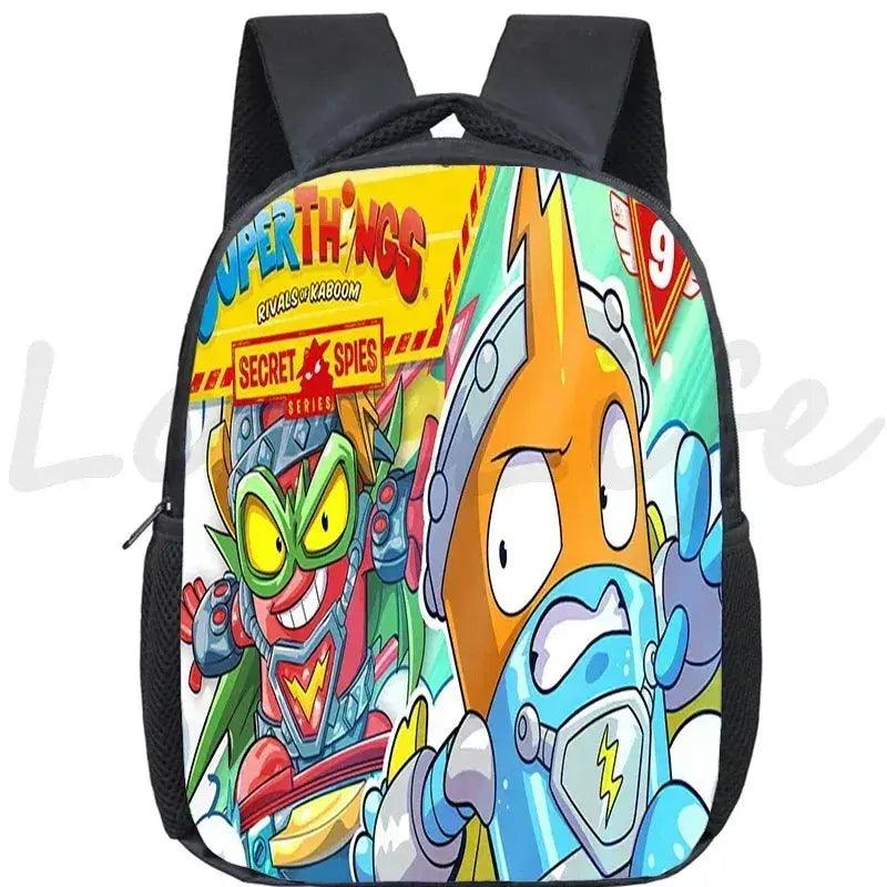  Super Zings Cartoon Backpack Durable School Bag -  ToylandEU™