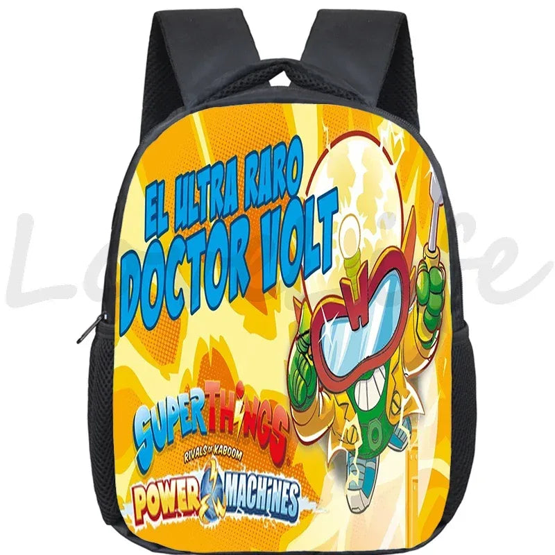 Super Zings Cartoon Backpack For Kids Kindergarten Durable School Bag - ToylandEU