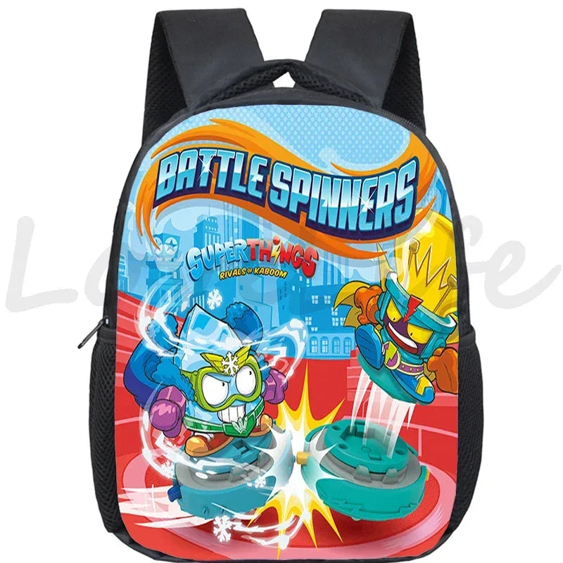 Super Zings Cartoon Backpack For Kids Kindergarten Durable School Bag - ToylandEU