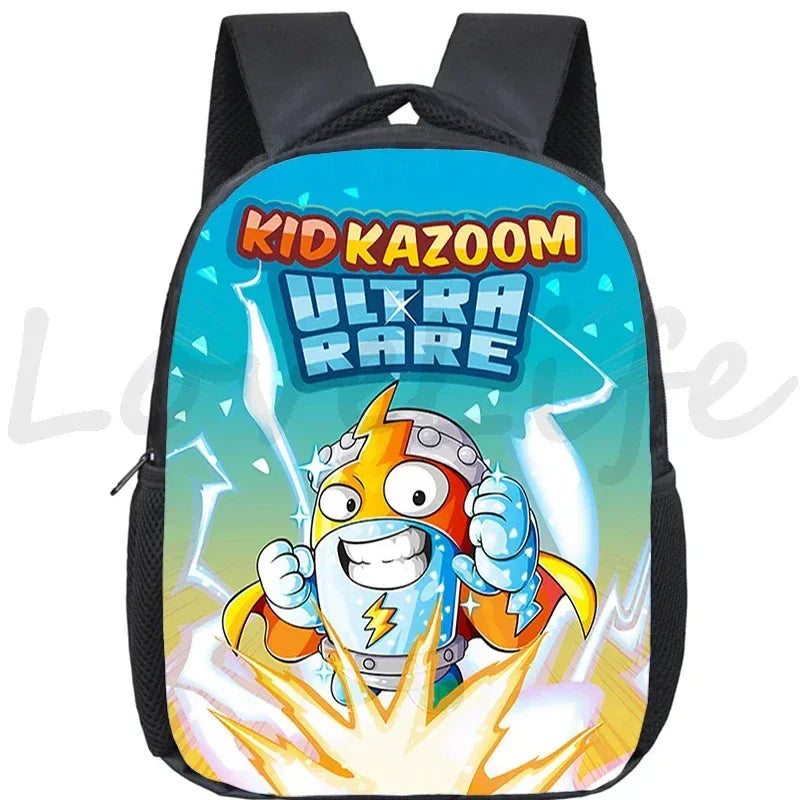 Super Zings Cartoon Backpack For Kids Kindergarten Durable School Bag - ToylandEU