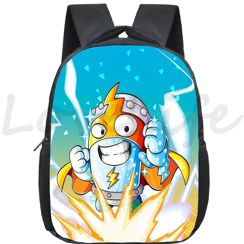 Super Zings Cartoon Backpack For Kids Kindergarten Durable School Bag - ToylandEU