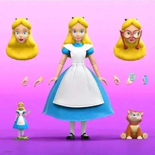 Disney Ultimates Alice In Wonderland Action Figure Highly Articulated - ToylandEU