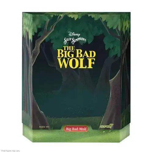 Disney Silly Symphonies Big Bad Wolf Articulated Ultimates Figure - ToylandEU