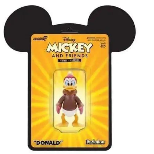 Articulated Donald Duck ReAction Figure 3.75-Inch Vintage - ToylandEU