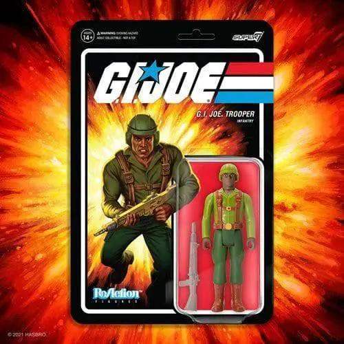 GI Joe ReAction Figure Three Quarter Inch Retro Collectible - ToylandEU