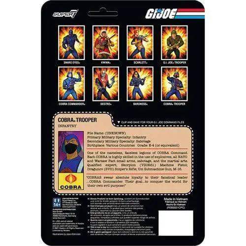 GI Joe ReAction Figure Three Quarter Inch Retro Collectible - ToylandEU