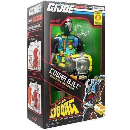 Official GI Joe Cobra BAT Super Cyborg Vinyl Figure Posable - ToylandEU