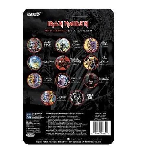 Iron Maiden Glow In The Dark Reaction Figure Eddie - ToylandEU