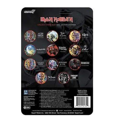 Iron Maiden Glow In The Dark Reaction Figure Eddie - ToylandEU